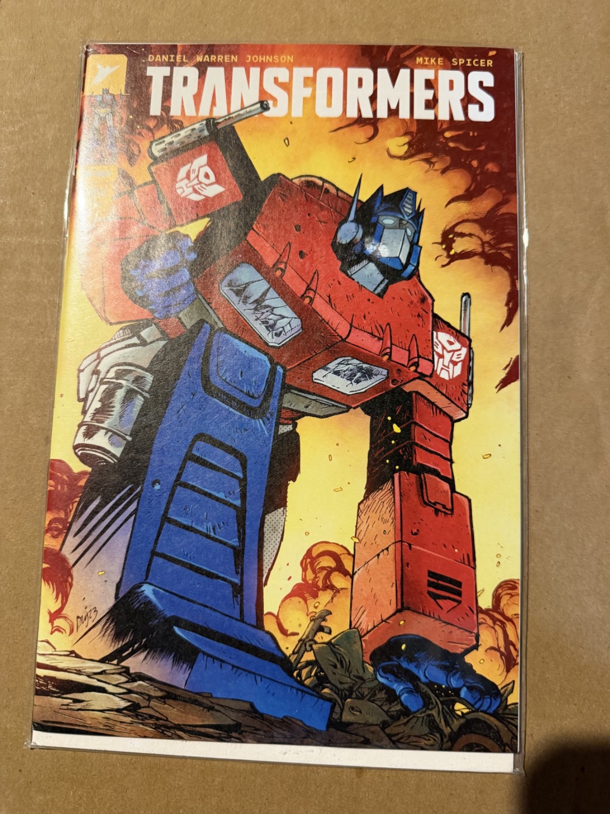 Transformers #1 Cover A 2023 Image