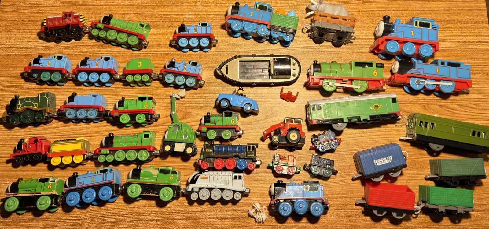 Lot of Thomas the Tank Engine and Friends Trackmaster Diecast Metal Wood Trains Lot of Thomas the Tank Engine and Friends Trackmaster Diecast Metal Wood Trains