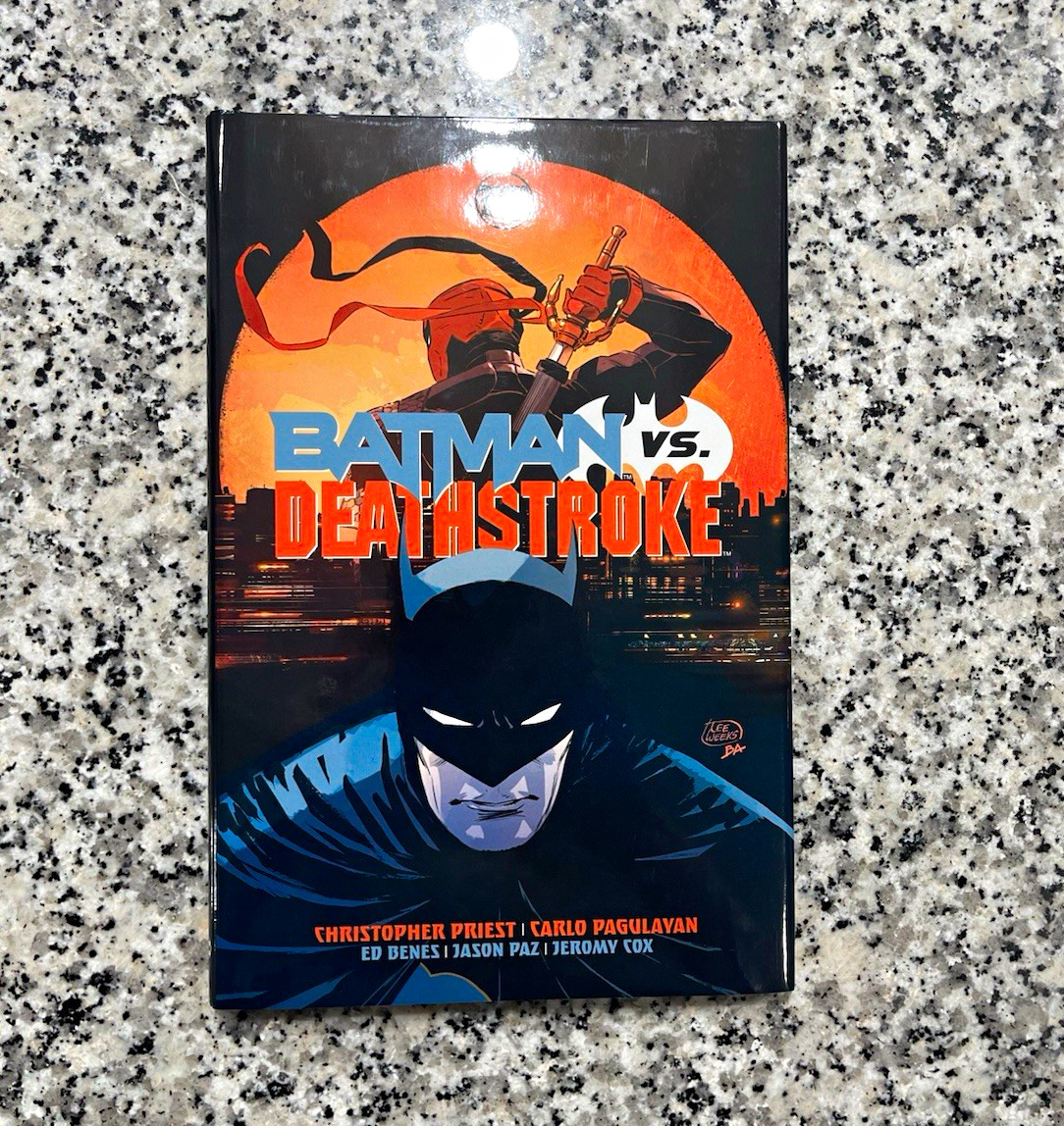 DC Comics Batman vs. Deathstroke Hardcover Christopher Priest. OOP DC Comics Batman vs. Deathstroke Hardcover Christopher Priest. OOP