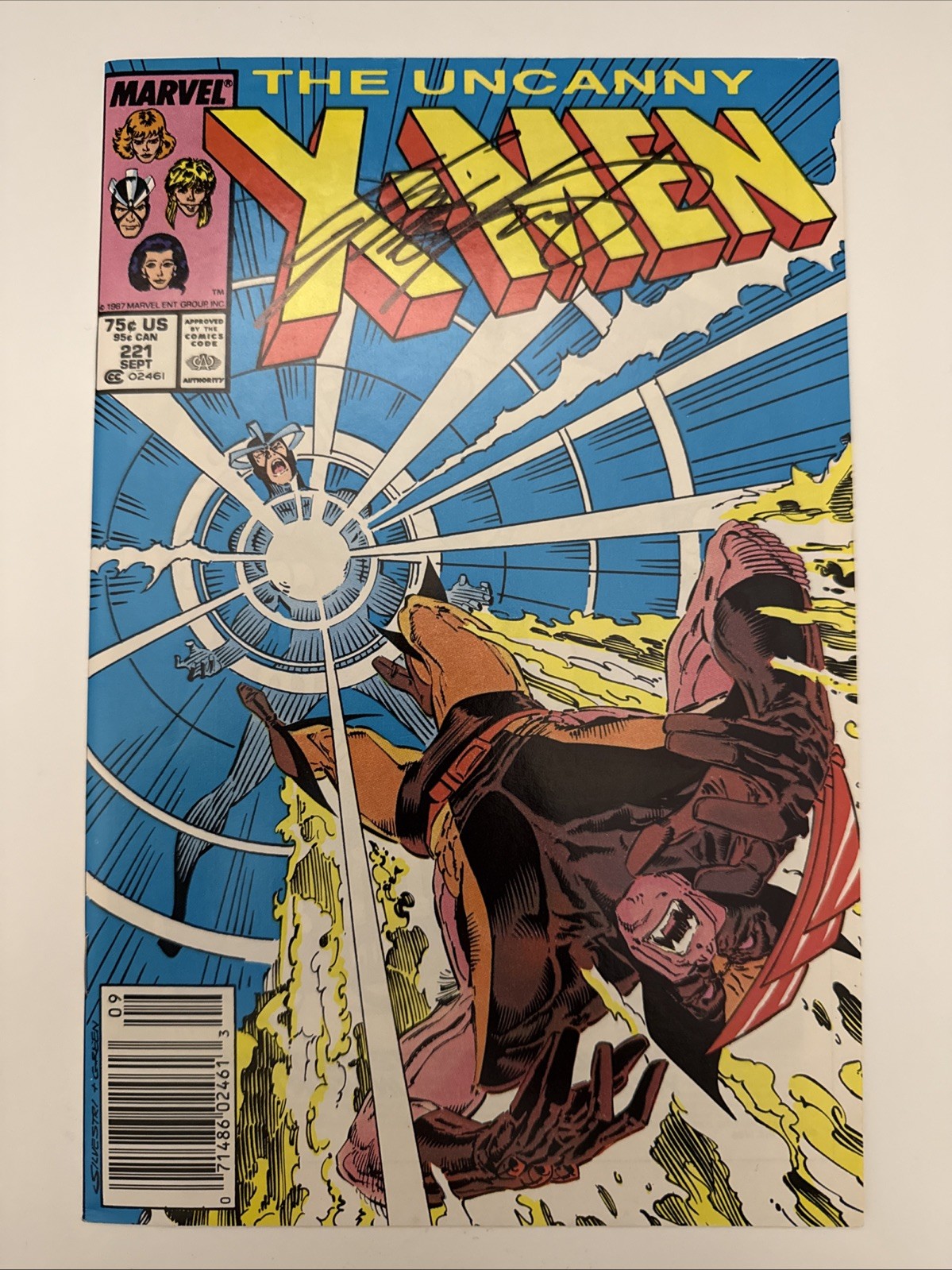 The Uncanny X-Men #221 Newsstand 🔑KEY ISSUE 🔥HIGH GRADE AND SIGNED CLAREMONT The Uncanny X-Men #221 Newsstand 🔑KEY ISSUE 🔥HIGH GRADE AND SIGNED CLAREMONT