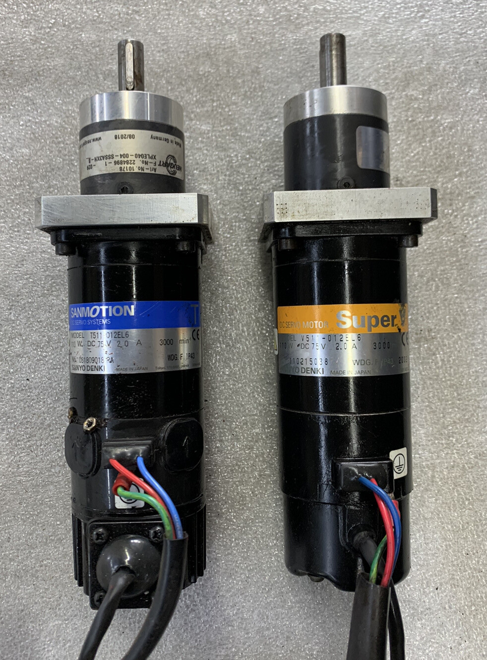 Sanyo Denki Servo Motor - V511-012EL6 Sanyo Denki Servo Motor - V511-012EL6