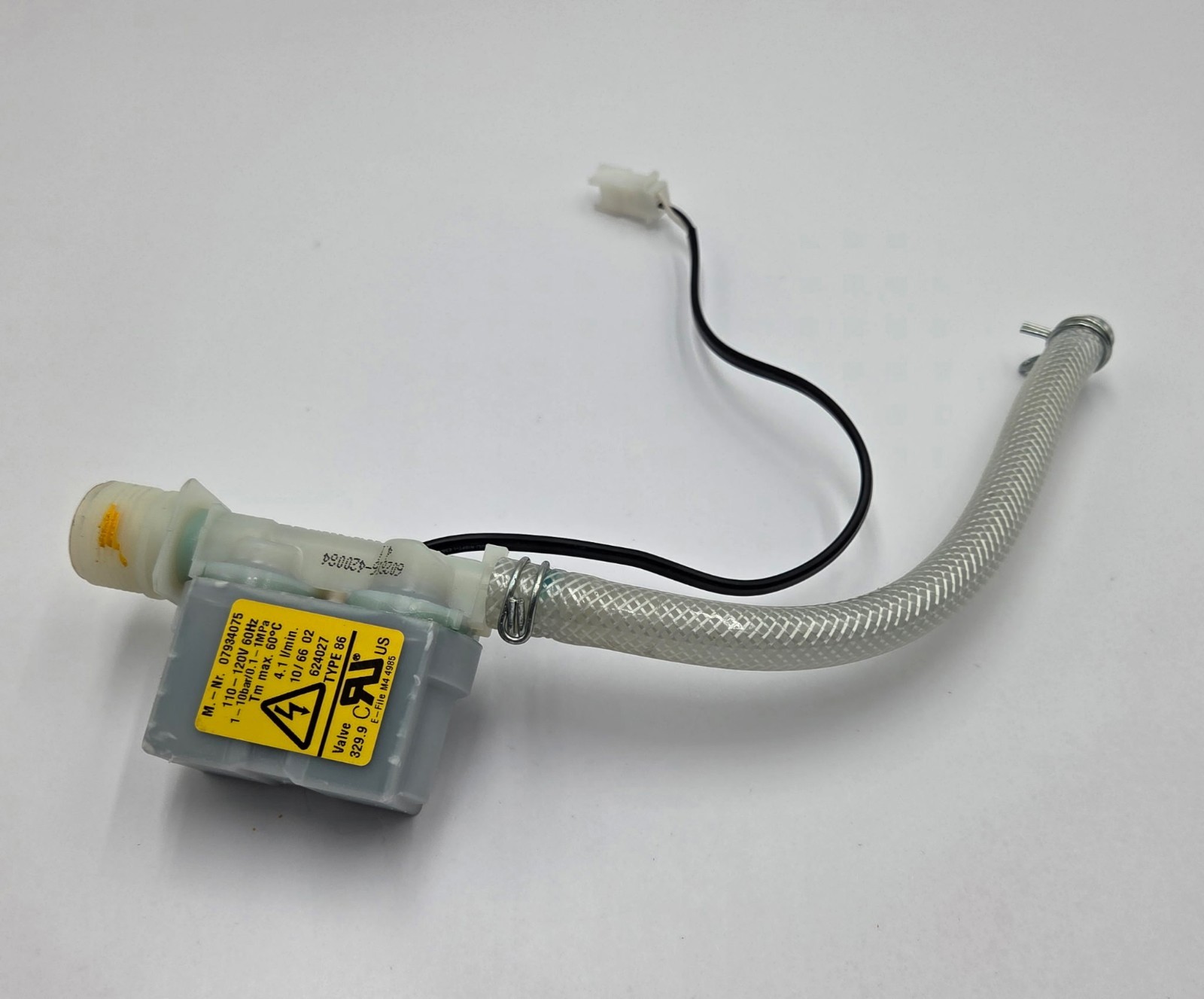 Miele Dishwasher Dual Water Inlet Valve OEM 07934075 10359301 7934077 07934077 Miele Dishwasher Dual Water Inlet Valve OEM 07934075 10359301 7934077 07934077