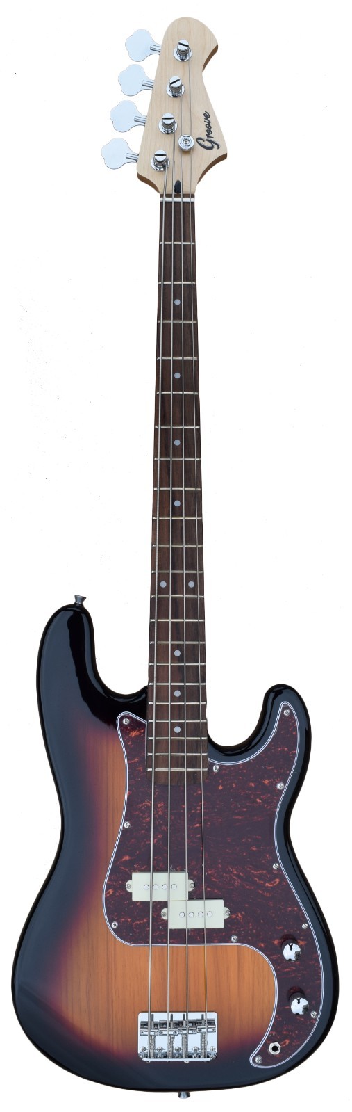 Bass Guitar Groove TM Canadian Brand Poplar wood (Into 8 New Colors)