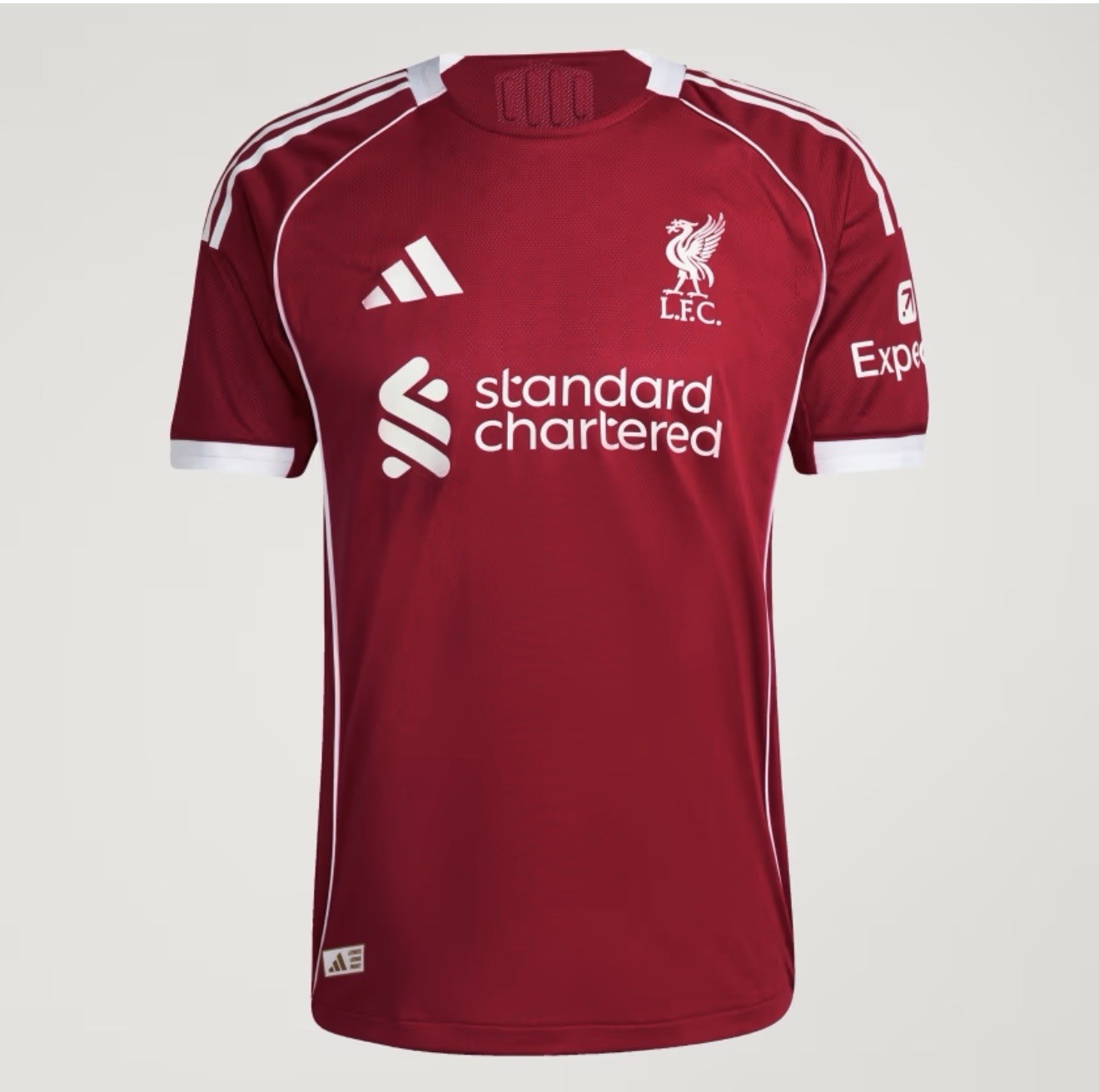 adidas Liverpool FC Soccer Jersey Red White Official Men\'s Size L Football Shirt adidas Liverpool FC Soccer Jersey Red White Official Men\'s Size L Football Shirt