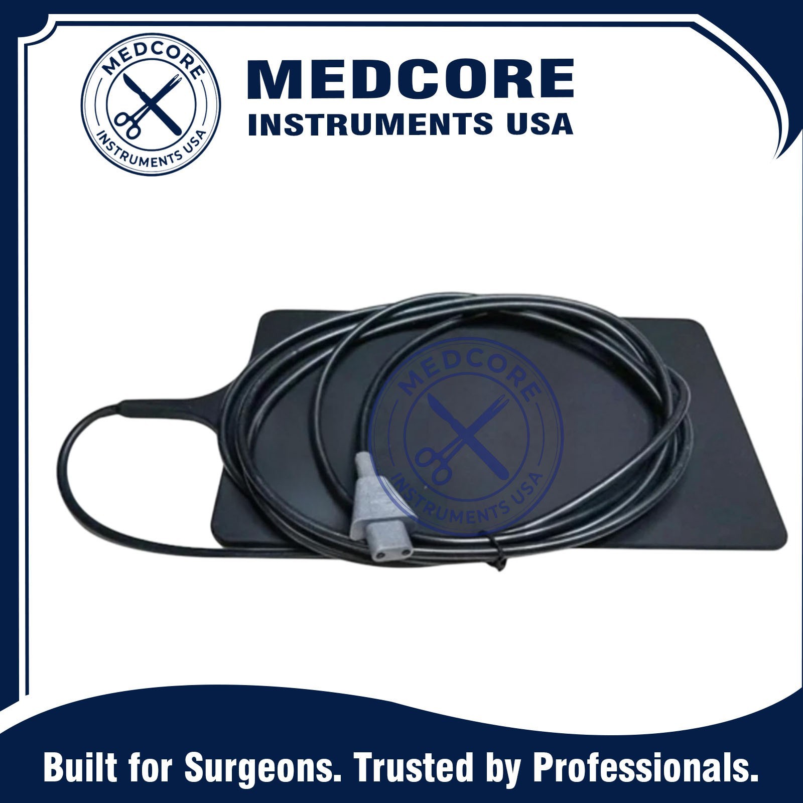 Reusable Non REM Patient Return Plate Electrosurgical Grounding Pad Diathermy Reusable Non REM Patient Return Plate Electrosurgical Grounding Pad Diathermy