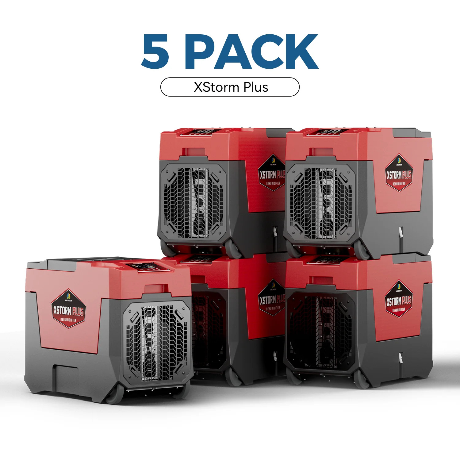 Argendon Wholesale Pack – XStorm Plus 180-Pint Commercial Dehumidifier with Pump