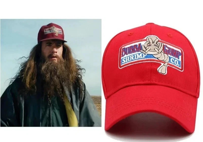 Bubba Gump Shrimp Co Hat – Red Adjustable Forrest Gump Baseball Cap PIN Bubba Gump Shrimp Co Hat – Red Adjustable Forrest Gump Baseball Cap PIN