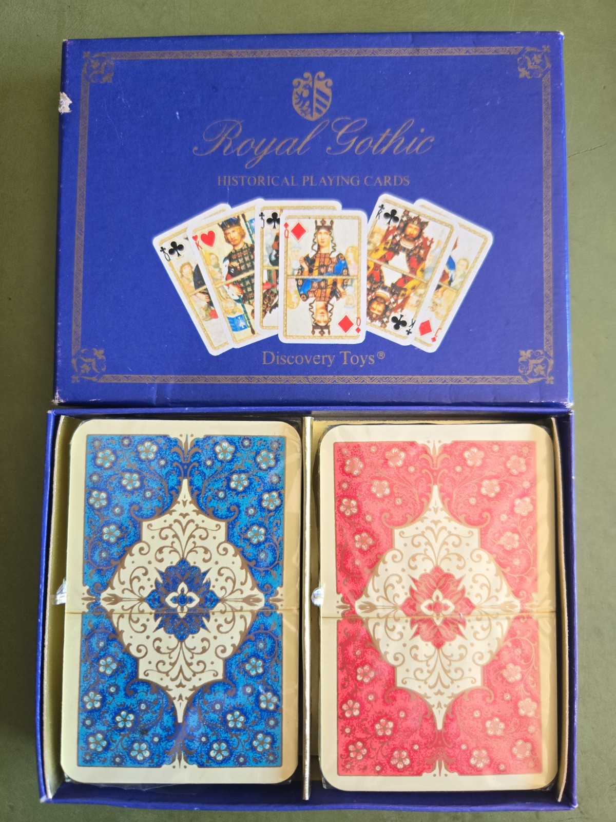 VTG Royal Gothic Historical Playing Cards Discovery Toys Altenburg-Stralsunder VTG Royal Gothic Historical Playing Cards Discovery Toys Altenburg-Stralsunder