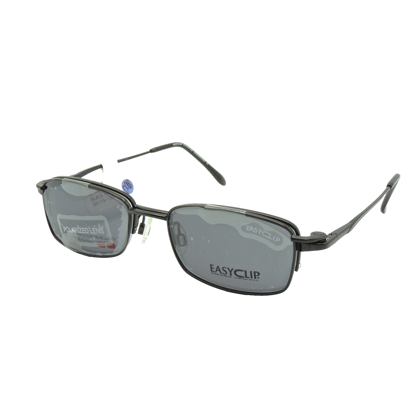 Easyclip EC 173 Black Eyeglass Frame 50 19 135