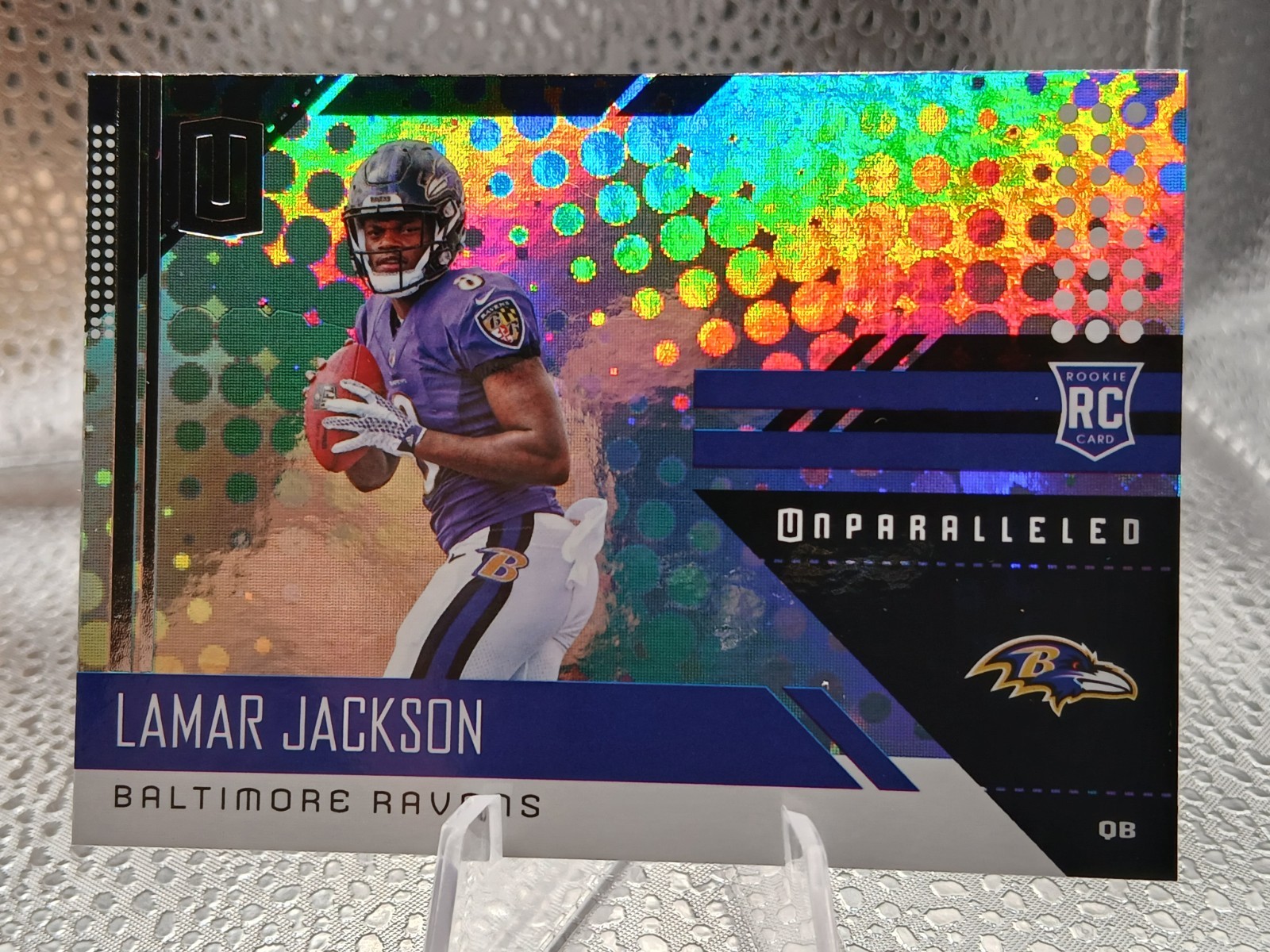 2018 Panini Unparalleled - Rookie Lamar Jackson #209 (RC) 2018 Panini Unparalleled - Rookie Lamar Jackson #209 (RC)
