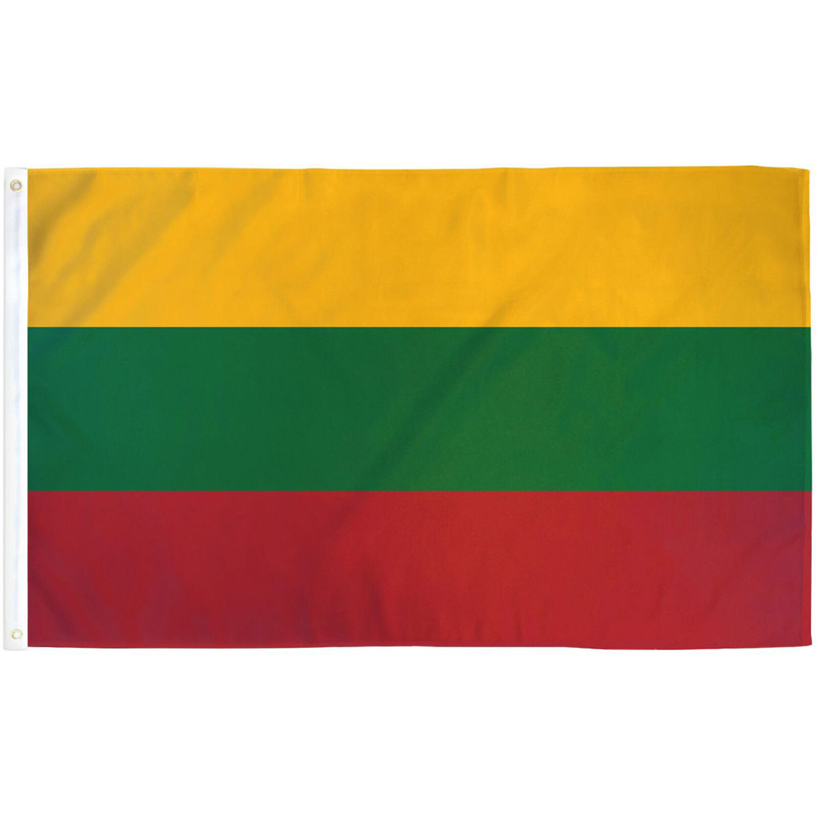 LITHUANIA COUNTRY 3'X 5' POLY FLAG LITHUANIA COUNTRY 3'X 5' POLY FLAG