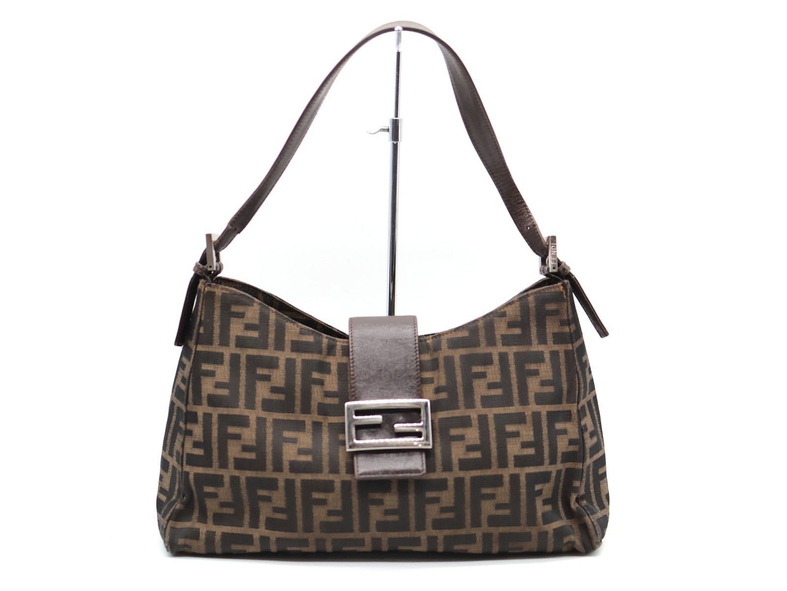 Fendi Mamma Baguette Zucca One-shoulder bag Authentic