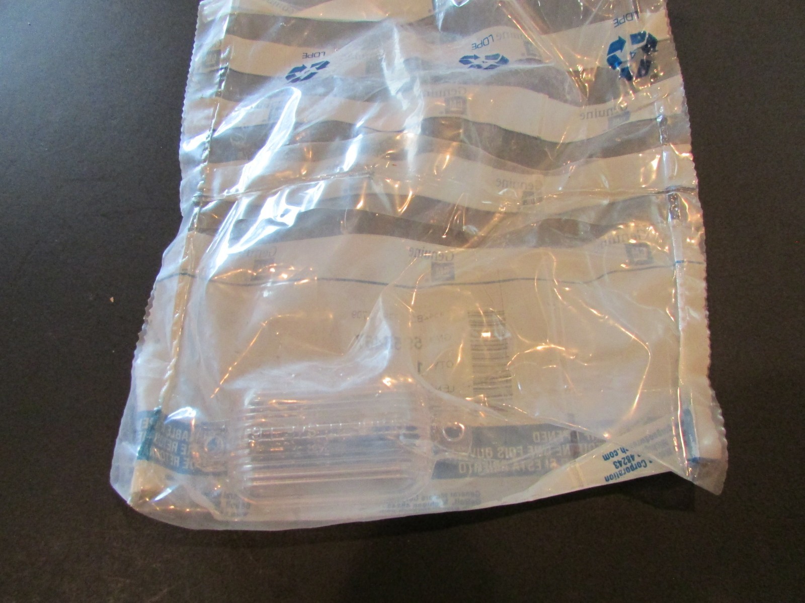 NOS Chevrolet GM License Plate Lens Cover