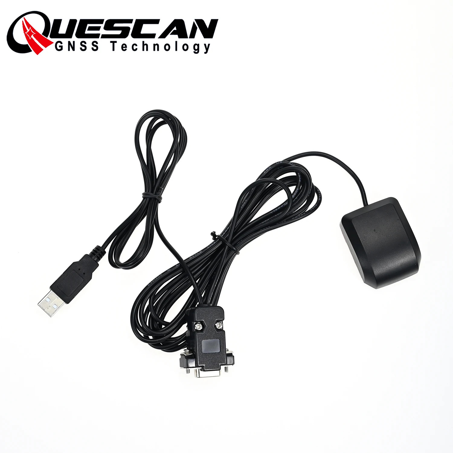 Serial RS232 GPS Receiver DB9 with USB power NMEA 0183 GPS Antenna Receiver Mari