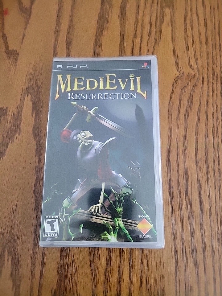 MediEvil Resurrection for the Sony PSP- Brand New, Factory Sealed