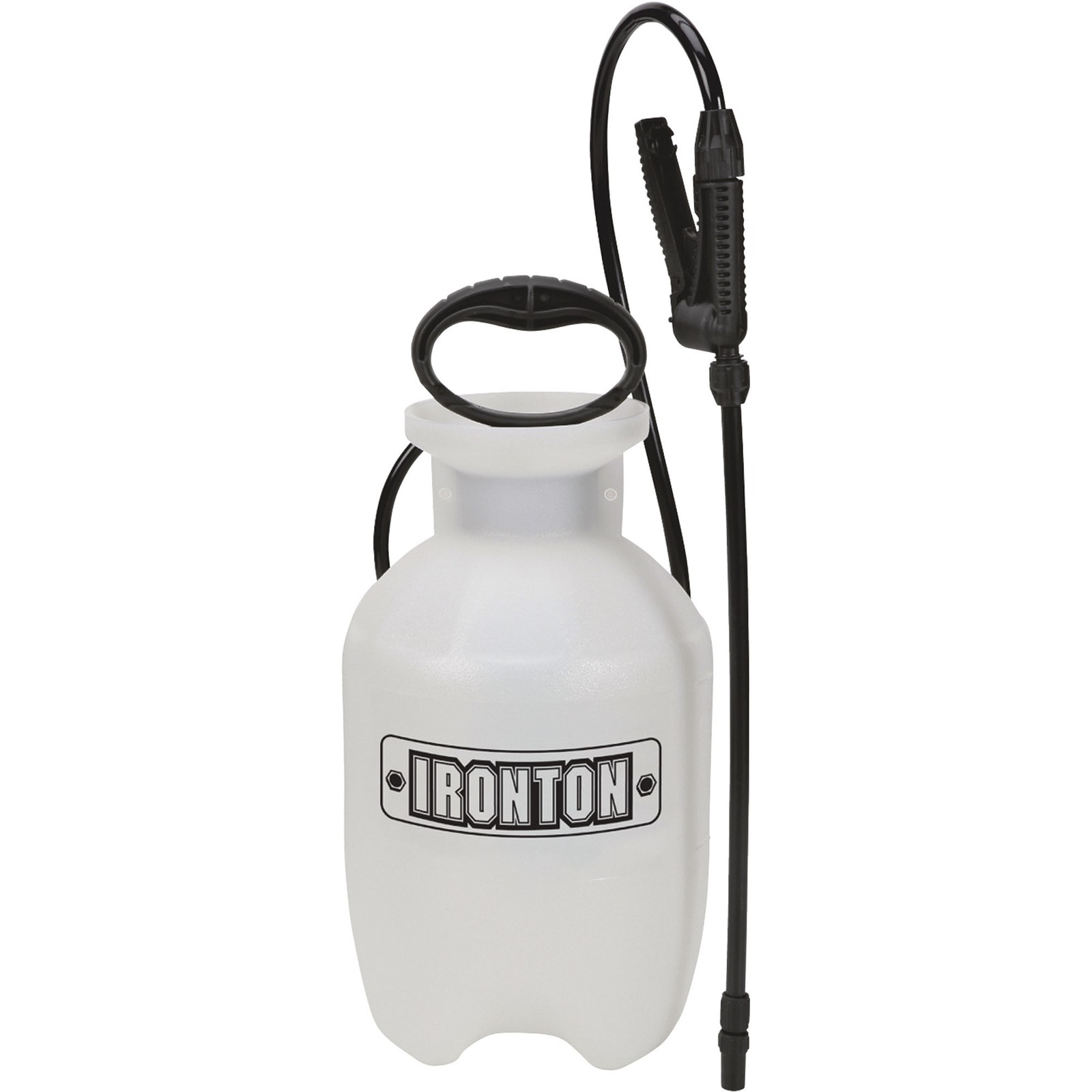 Ironton Portable Poly Sprayer, 1 Gallon, 45 PSI, Adjustable Nozzle, Anti-Clog Ironton Portable Poly Sprayer, 1 Gallon, 45 PSI, Adjustable Nozzle, Anti-Clog