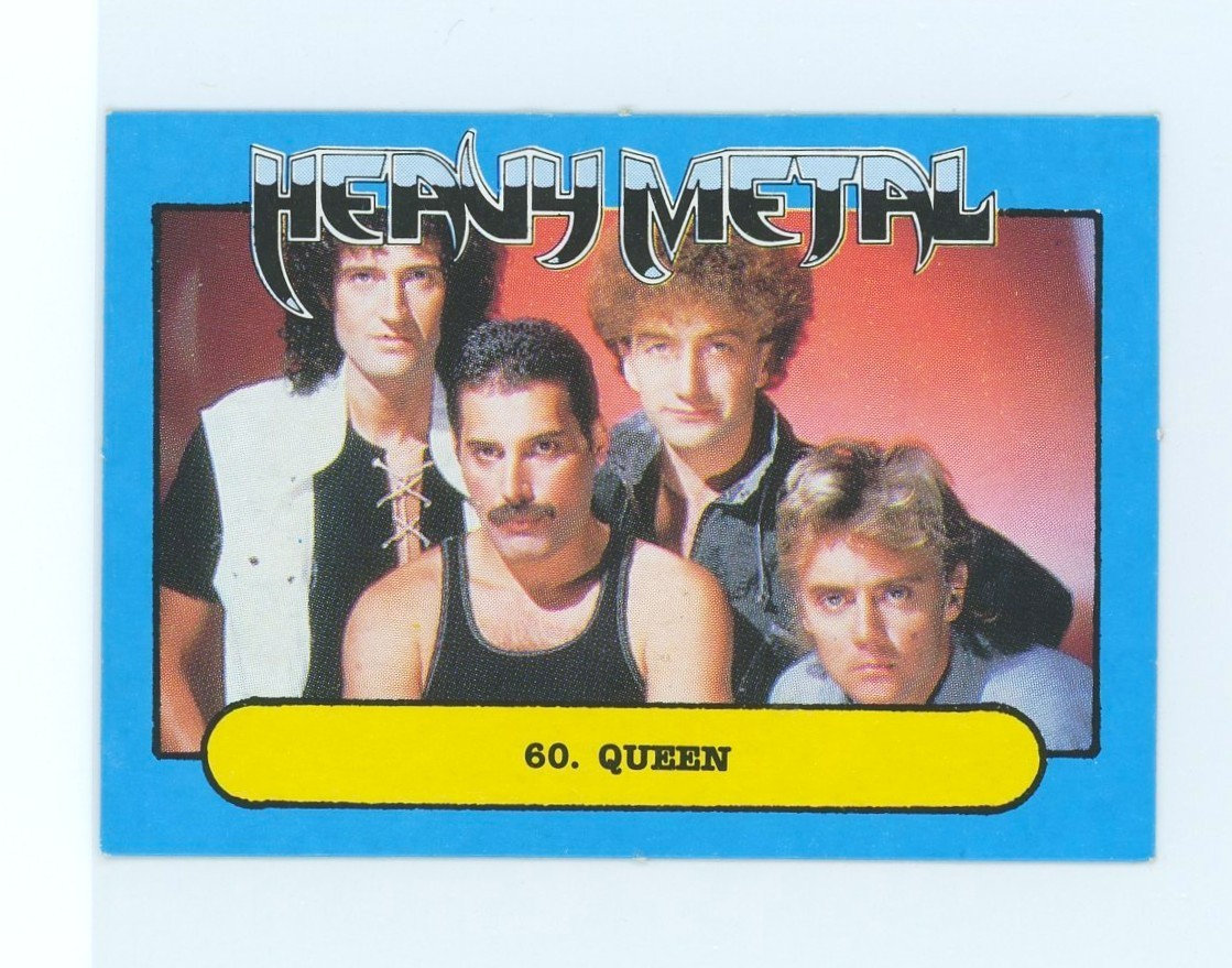 MEGA RARE 1988 Monty Gum Heavy Metal Queen #2 MEGA RARE 1988 Monty Gum Heavy Metal Queen #2