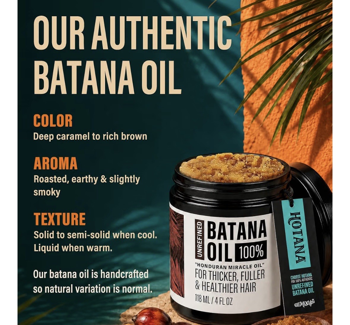 Unrefined Batana Oil for Hair Growth - Authentic & Organic Dr Sebi Batana... Unrefined Batana Oil for Hair Growth - Authentic & Organic Dr Sebi Batana...