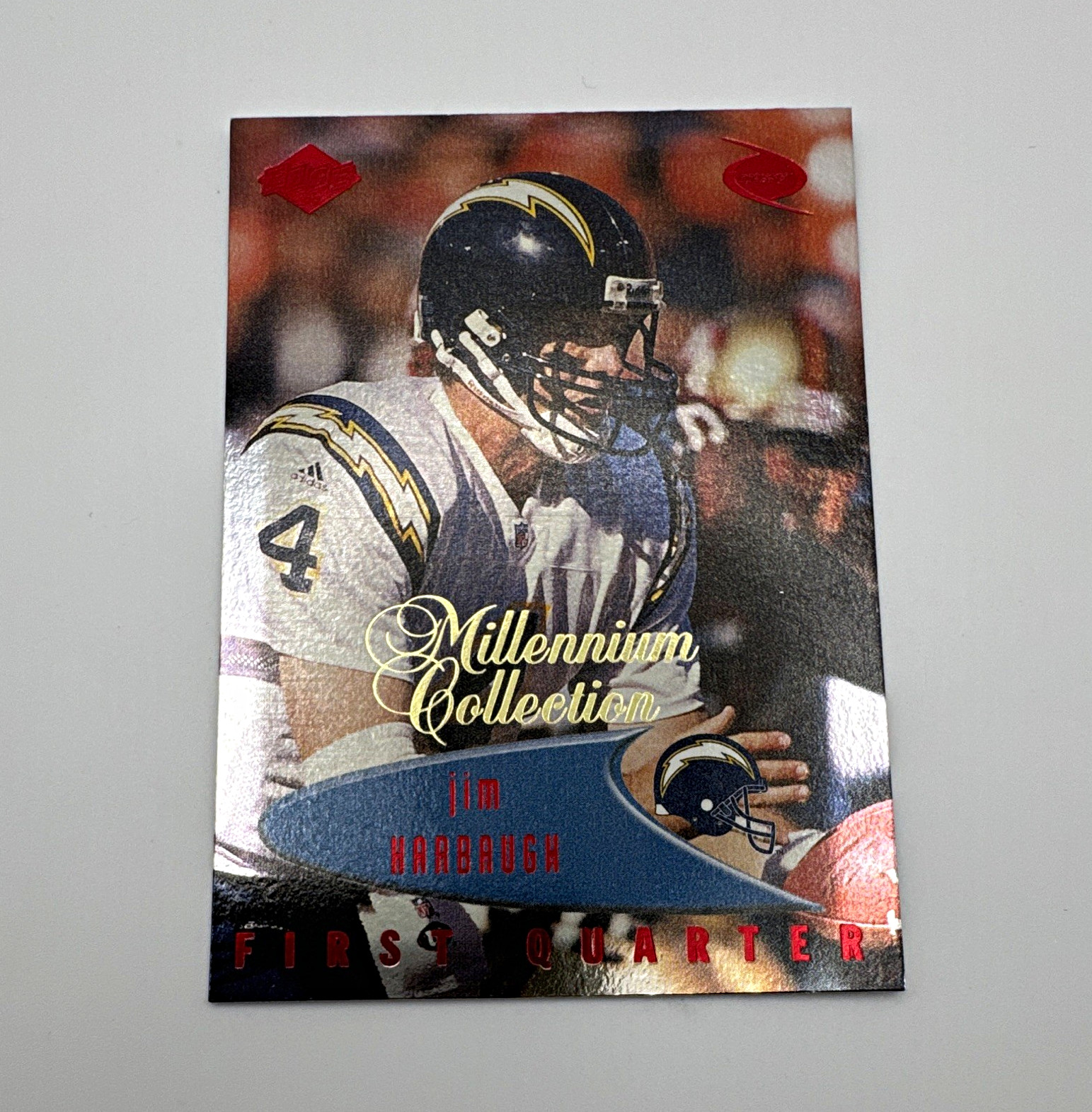 Collector\'s Edge 1999 Jim Harbaugh Millennium Collection First Quarter #124 Collector\'s Edge 1999 Jim Harbaugh Millennium Collection First Quarter #124
