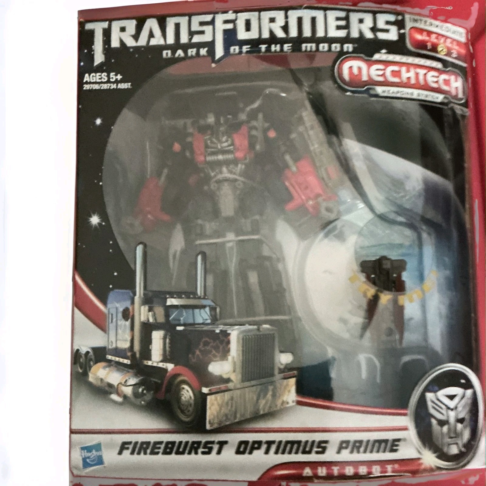 Hasbro Transformers Mechtech Fireburst Optimus Prime Action Figure