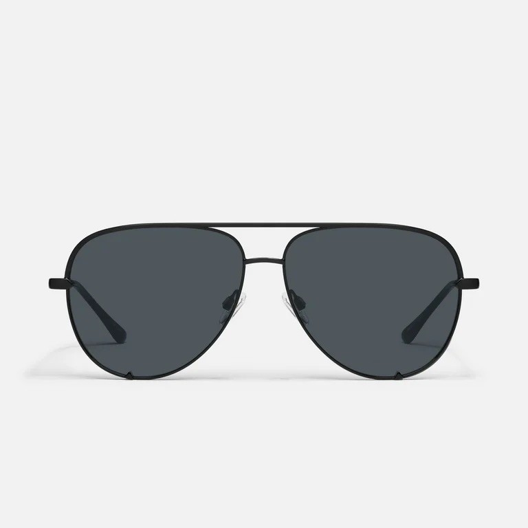 Quay Australia High Key Large Sunglasses - Black/Smoke Polarized Quay Australia High Key Large Sunglasses - Black/Smoke Polarized