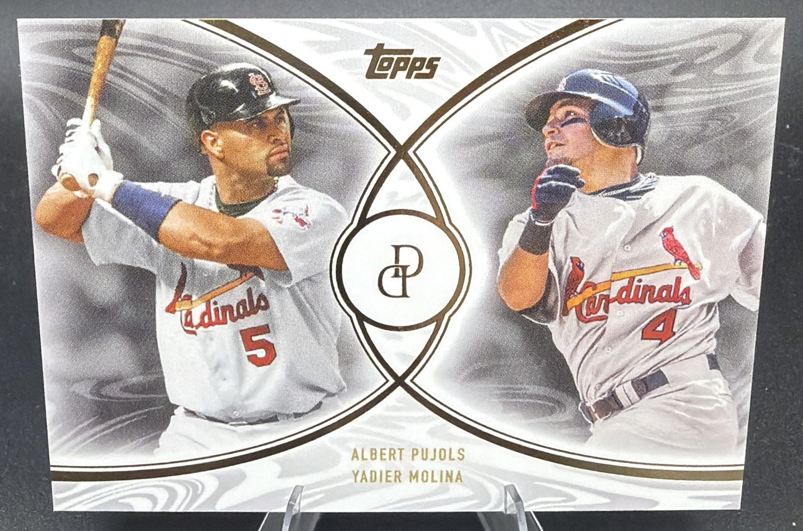 Albert Pujols Yadier Molina 2026 Topps Dynamic Duals #29 Cardinals