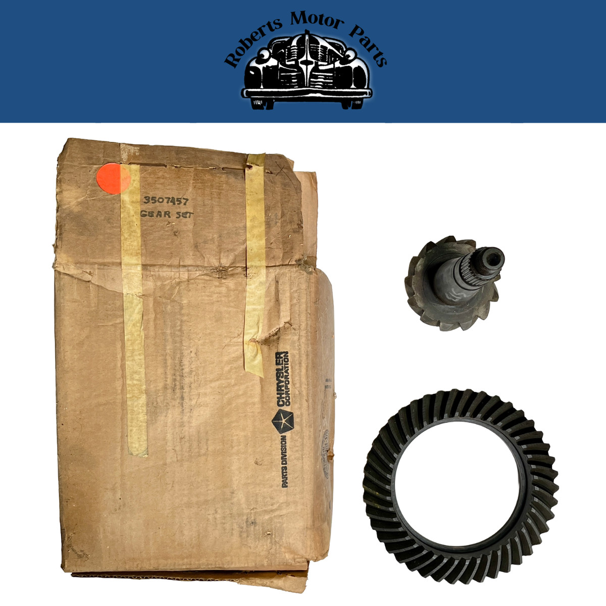 New Old Stock Drive Gear & Pinion Set for Many 1970-1972 Models Mopar #3507457