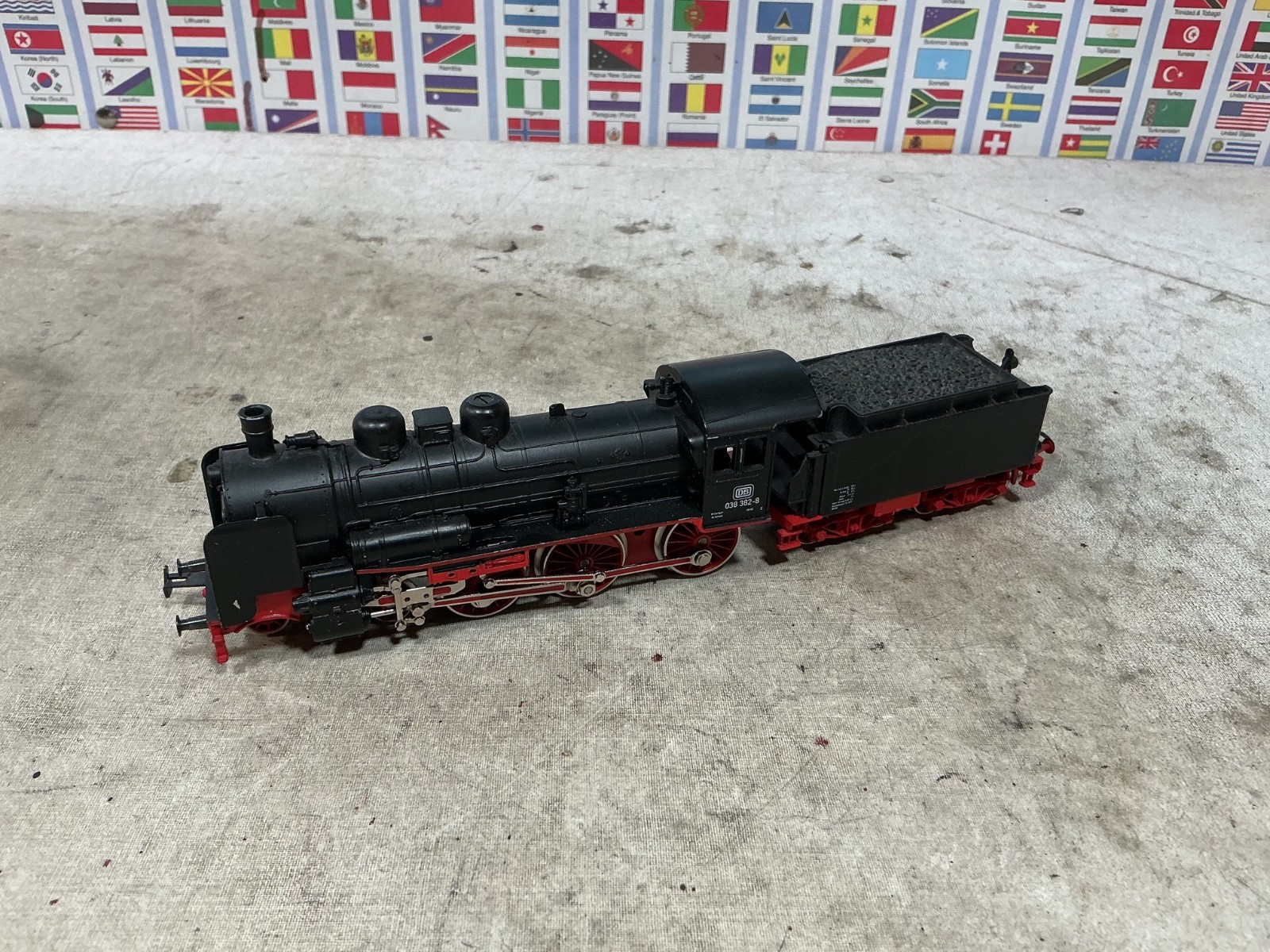 Marklin H0 Steam Engine DB 038 382-8 Delta Digital no Orig. Box