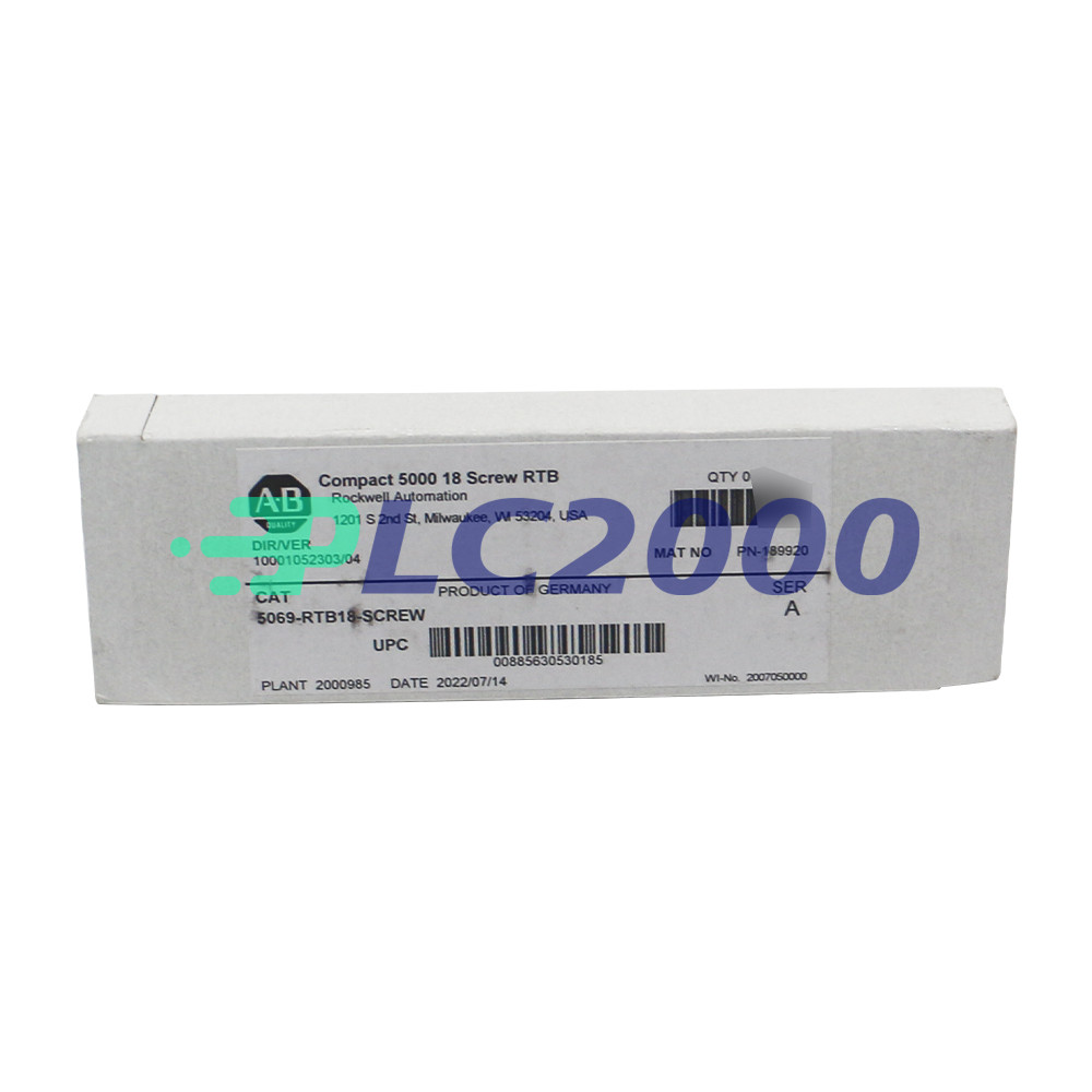 Sealed New Allen Bradley 5069-RTB18-SCREW Compact 5000 18 Screw RTB
