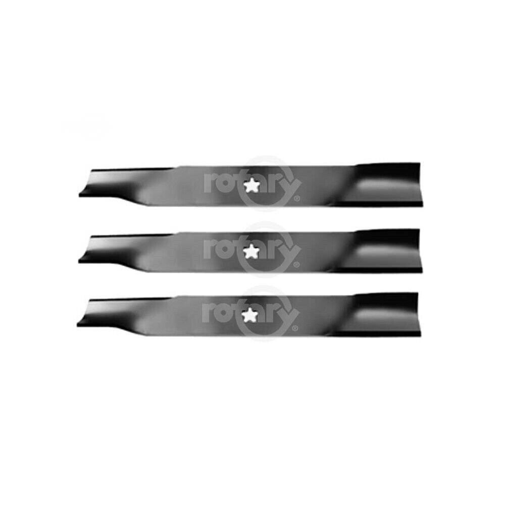 3 Pack Lawn Mower Blades Fits Husqvarna 539112079