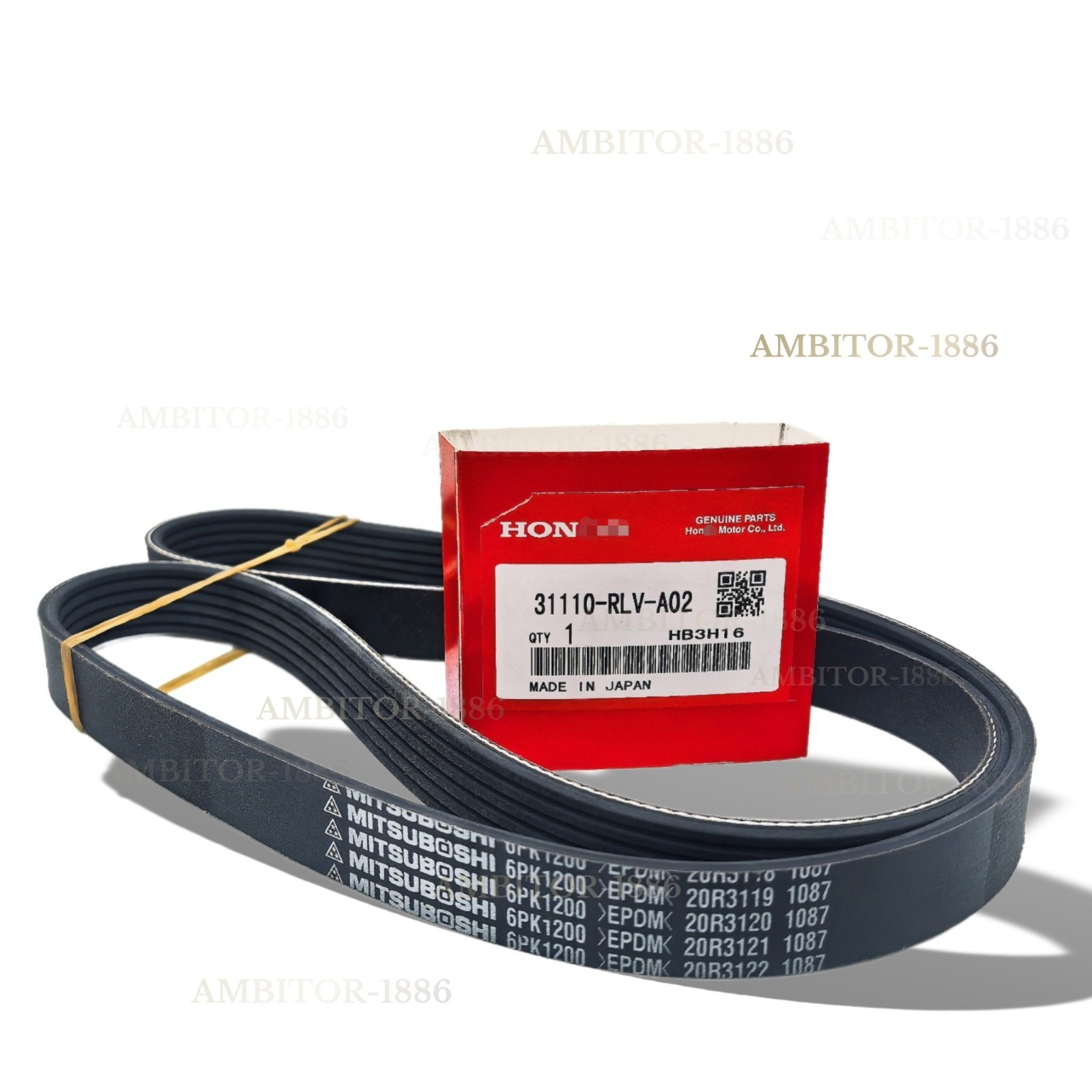 NEW OEM For Honda Serpentine Alternator Belt 2016-2024 Odyssey