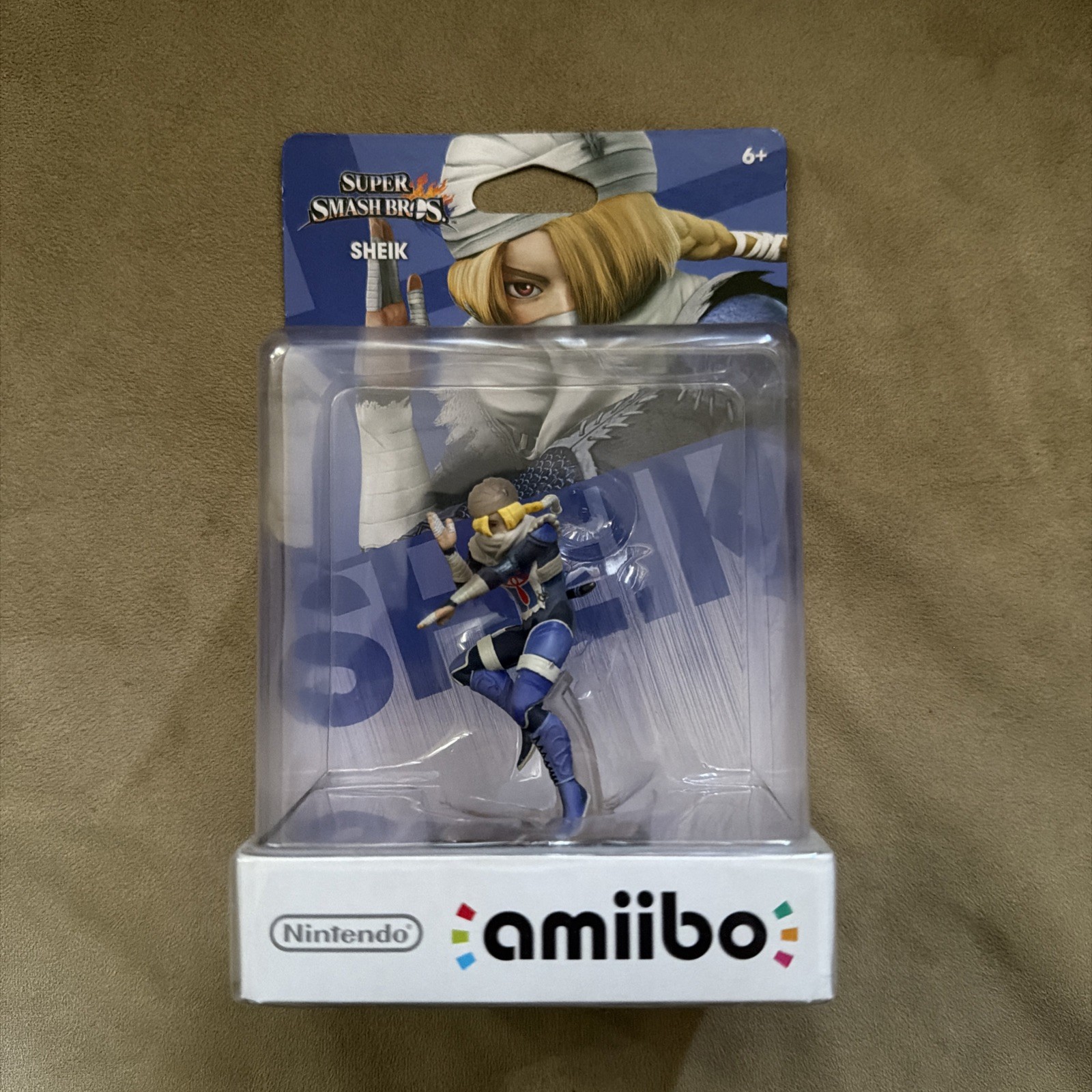 Sheik Super Smash Bros. Series Nintendo Amiibo NEW SEALED RARE Sheik Super Smash Bros. Series Nintendo Amiibo NEW SEALED RARE