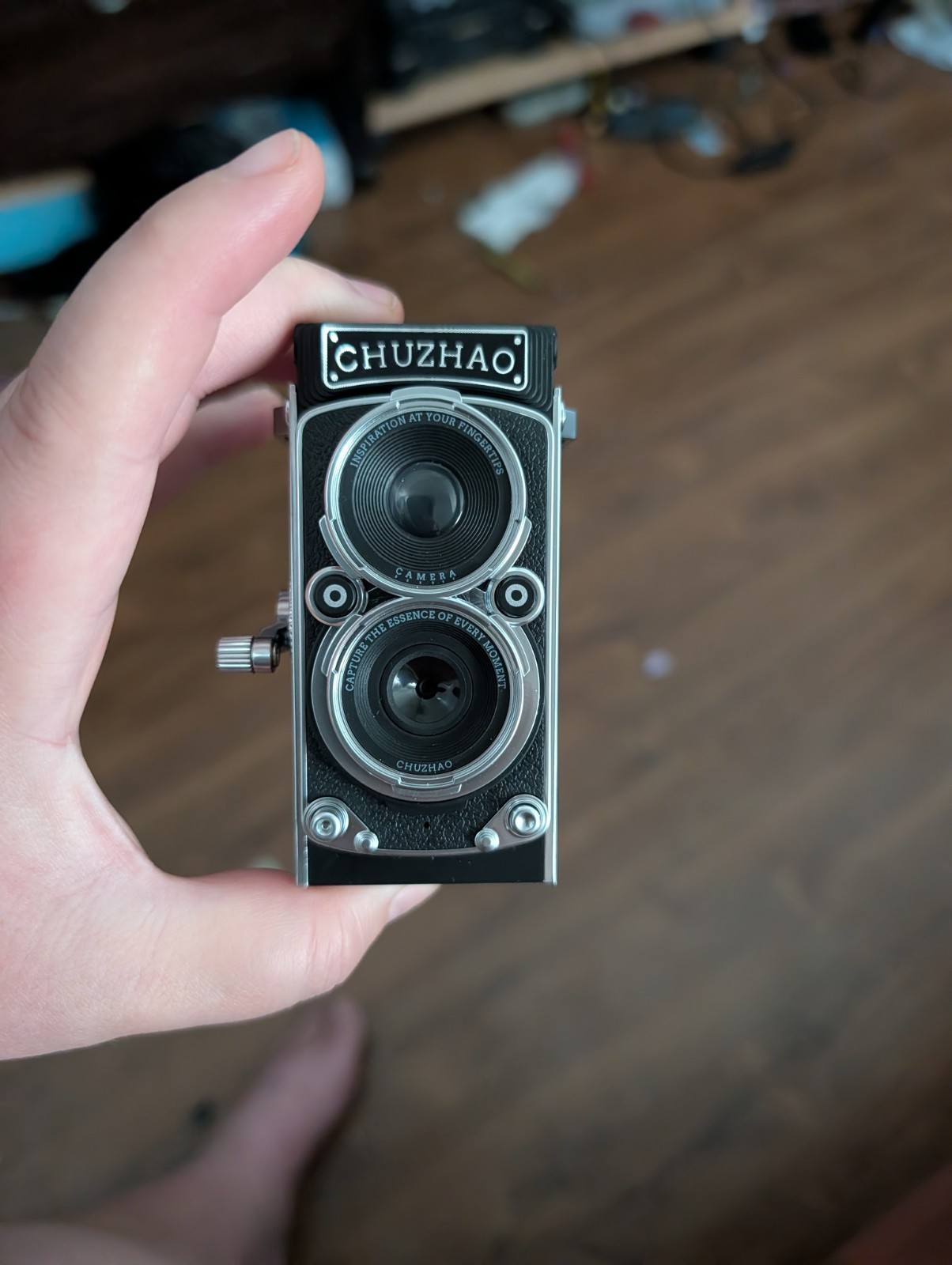 CHUZHAO Mini Retro Digital Camera Portable Vintage Camera Autofocus 12MP 1080P