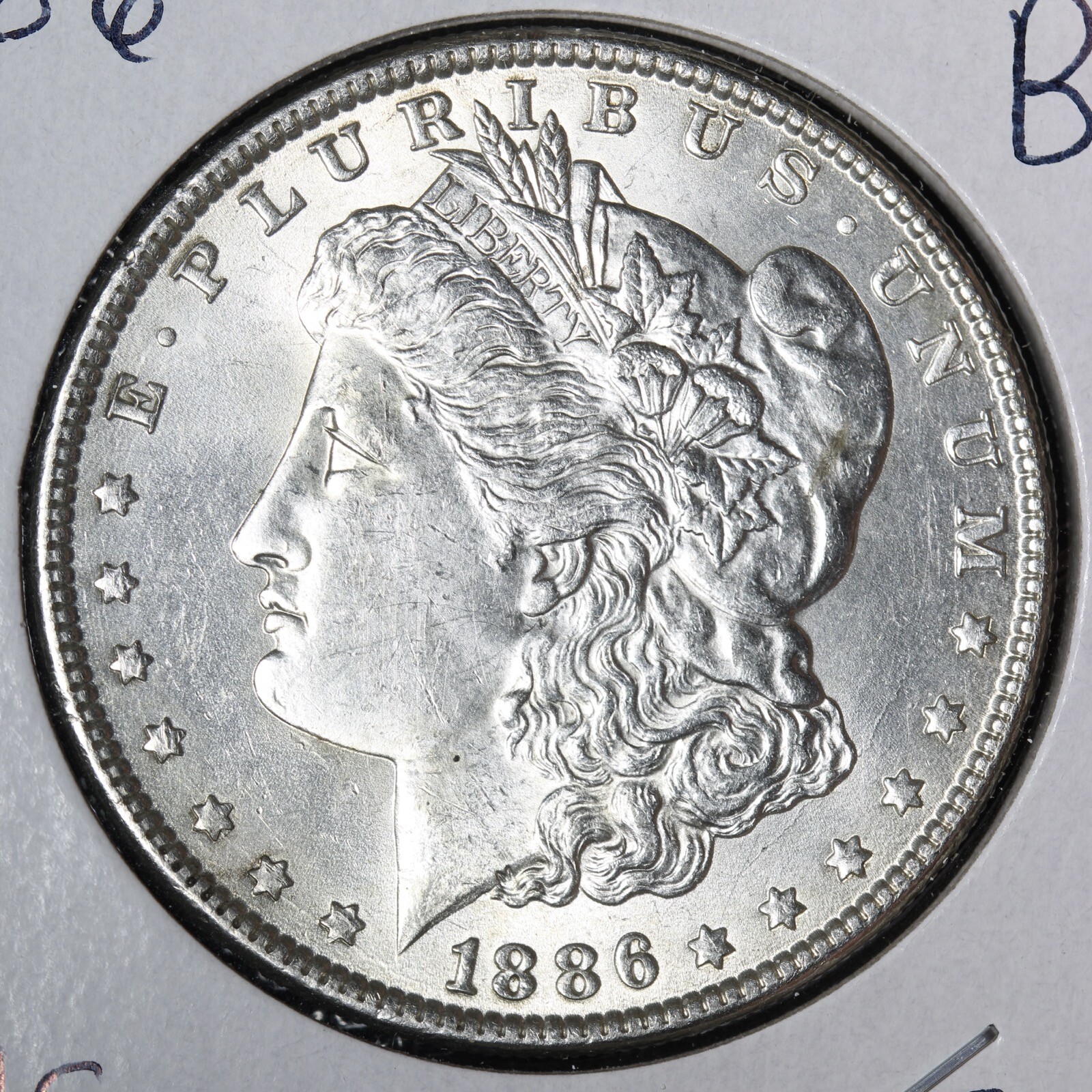 1886 Morgan Silver Dollar BU *UNCIRCULATED* MS E319 AHS