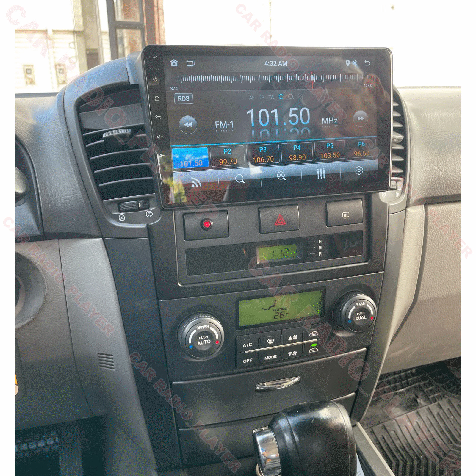 4+64G PLUG&PLAY Android 13 Stereo Radio GPS Carplay FM For Kia Sorento 2004-2008