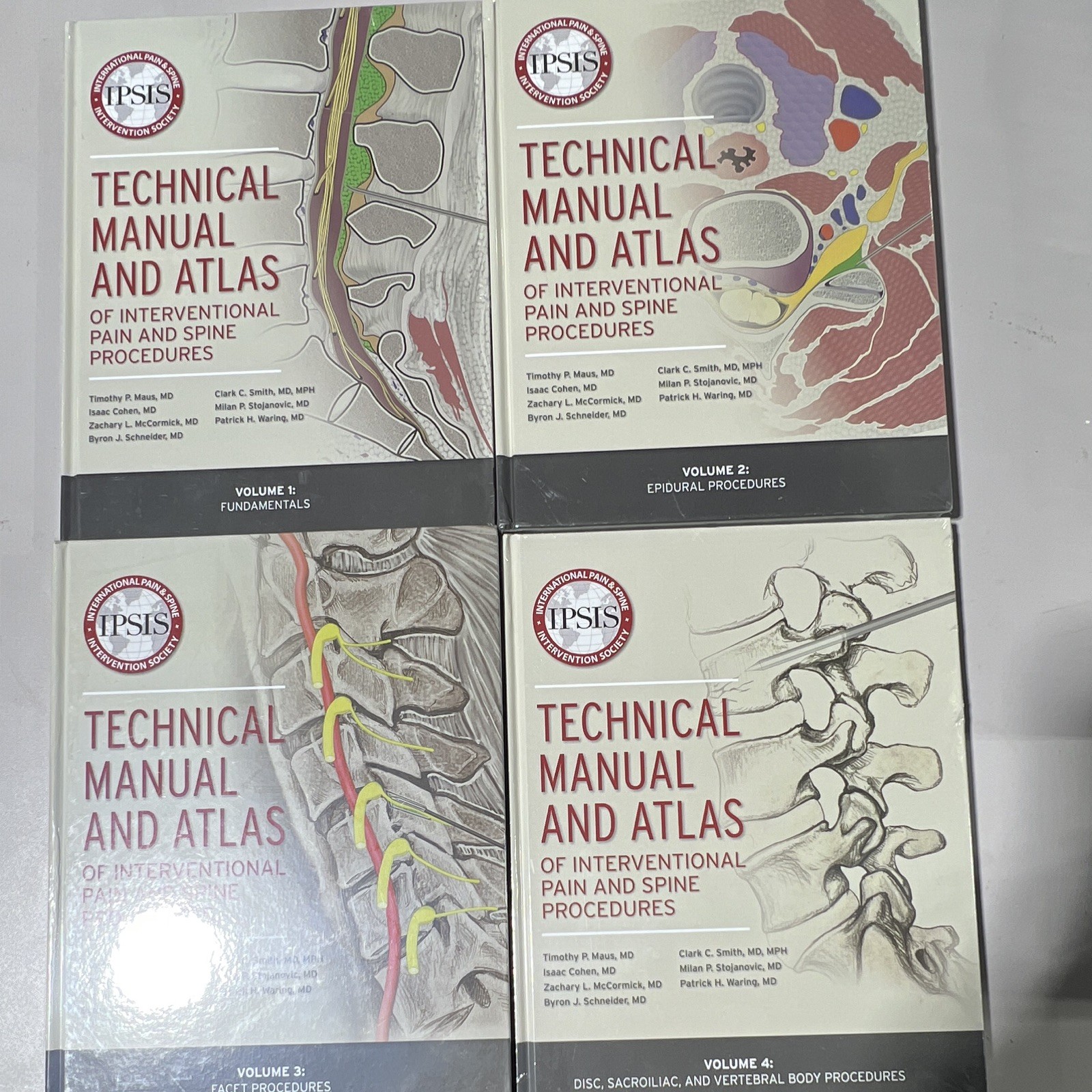Technical Manual & Atlas of Interventional Pain and Spine Procedures Vol 1-4 HC Technical Manual & Atlas of Interventional Pain and Spine Procedures Vol 1-4 HC