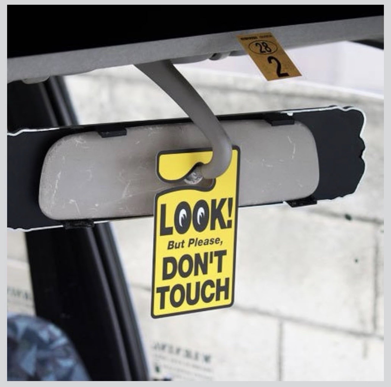 Mooneyes Area-1 Yokohama Japan: “LOOK” Parking Permit