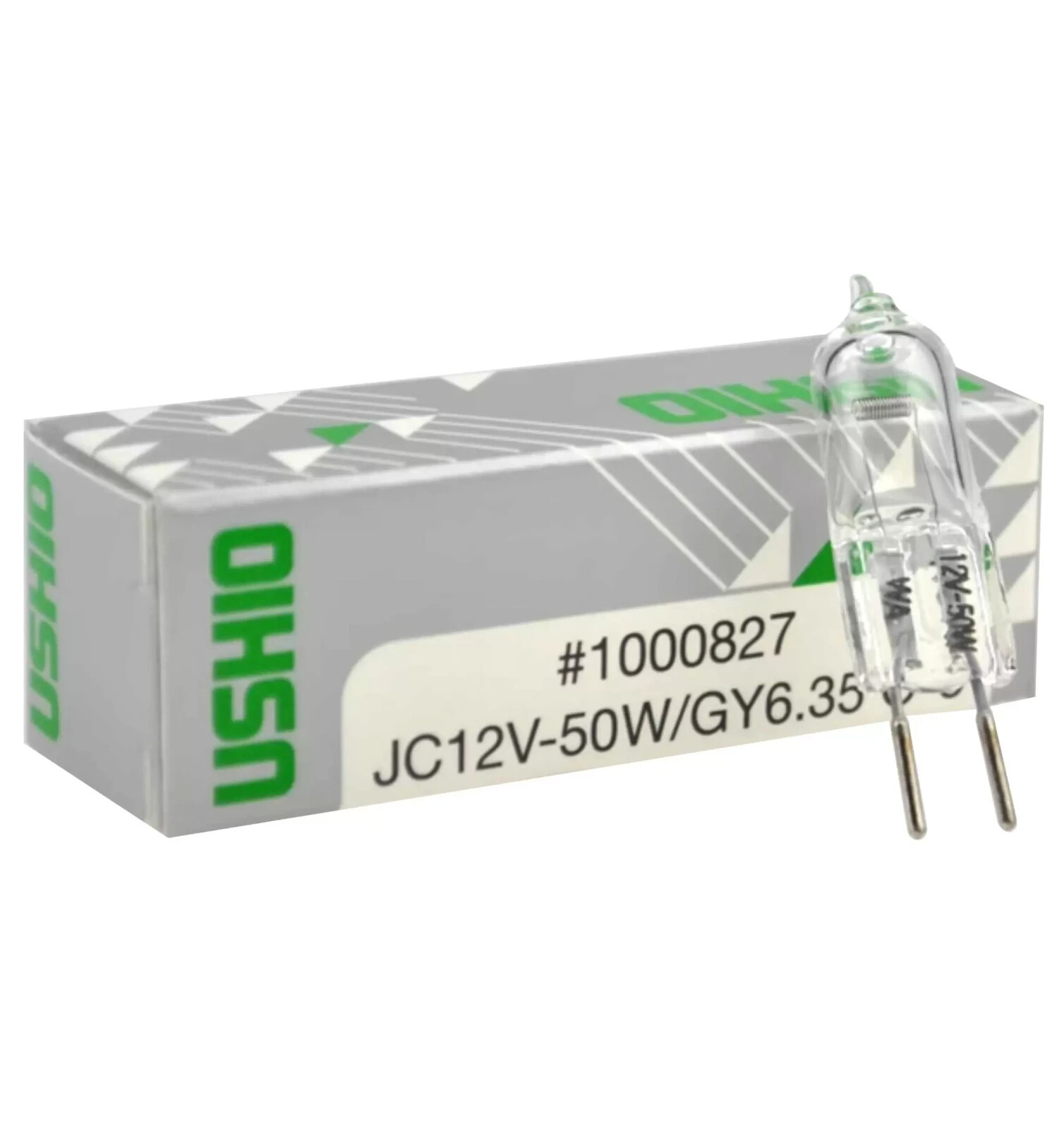 USHIO JC12V-50W Halogen Lamp GY6,35 - 0827 USHIO JC12V-50W Halogen Lamp GY6,35 - 0827