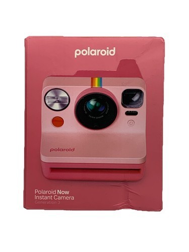 Polaroid Now Generation 3 Instant Camera i-Type Built-In Flash Dual-Lens Pink Polaroid Now Generation 3 Instant Camera i-Type Built-In Flash Dual-Lens Pink