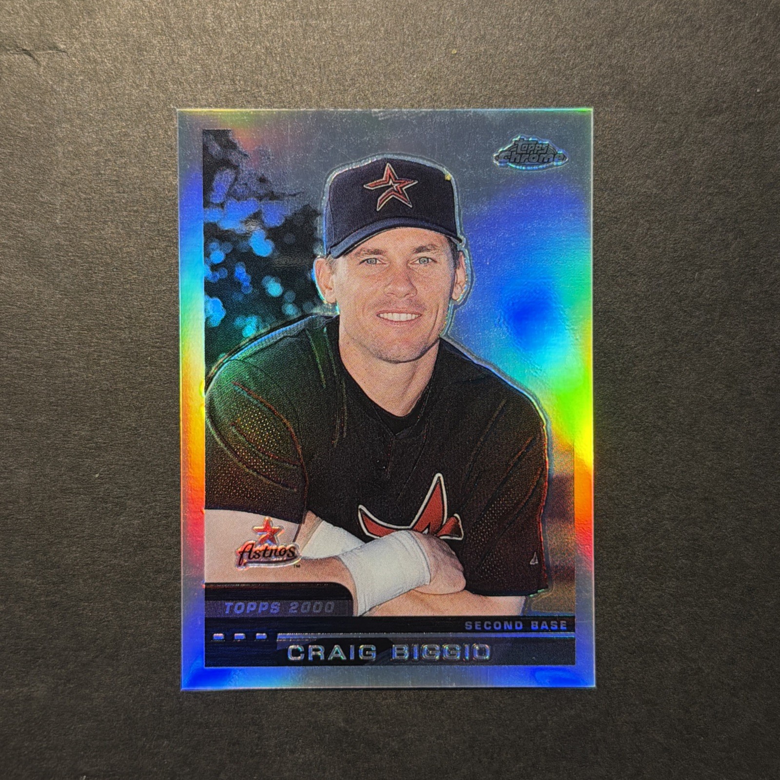 2000 Topps Chrome #339 Craig Biggio Refractor NM