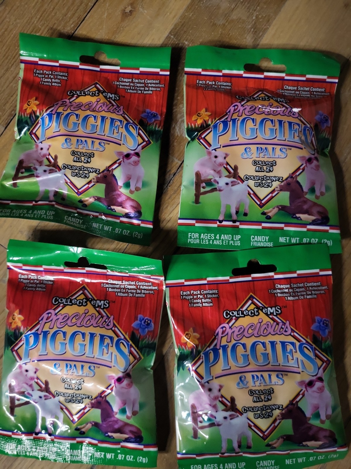 1997 Topps Collect 'Ems PRECIOUS Piggies & Pals Sealed Packs Collect All 24. 1997 Topps Collect 'Ems PRECIOUS Piggies & Pals Sealed Packs Collect All 24.