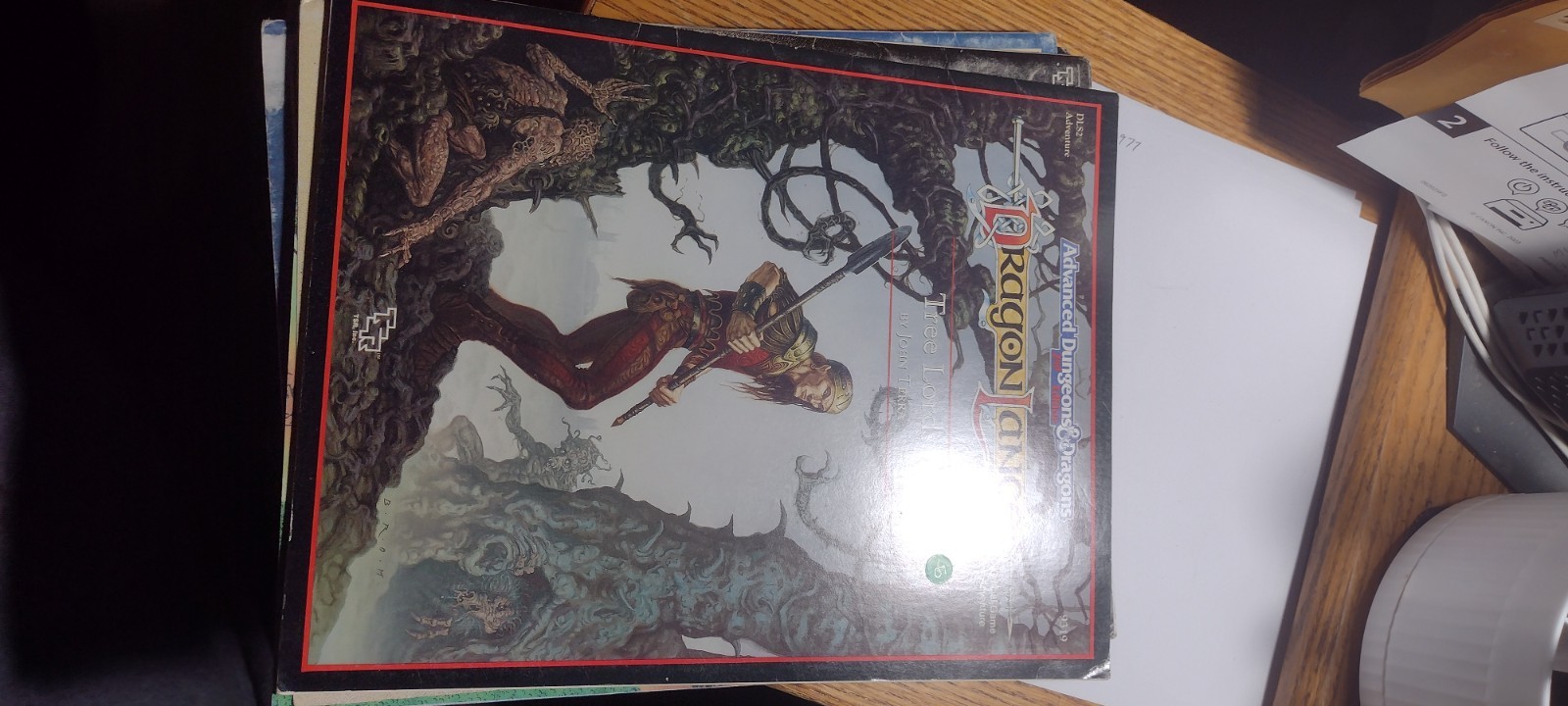Dungeons & Dragons AD&D D&D Module Dragonlance Tree Lords 9319 DLS2 Great Condit
