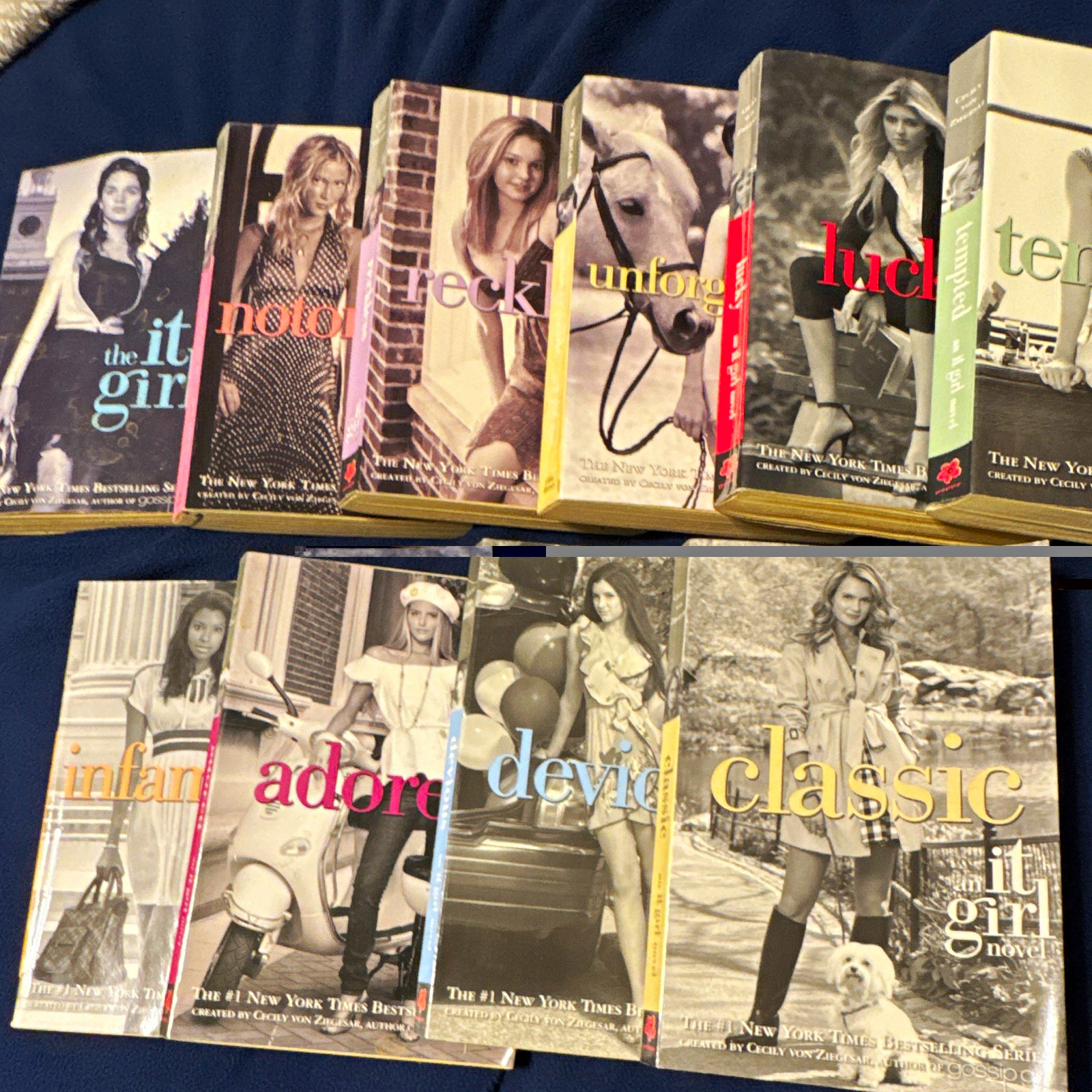 Cecily Von Ziegesar It Girl Paperback Novel Lot 10: Notorious, Reckless Cecily Von Ziegesar It Girl Paperback Novel Lot 10: Notorious, Reckless