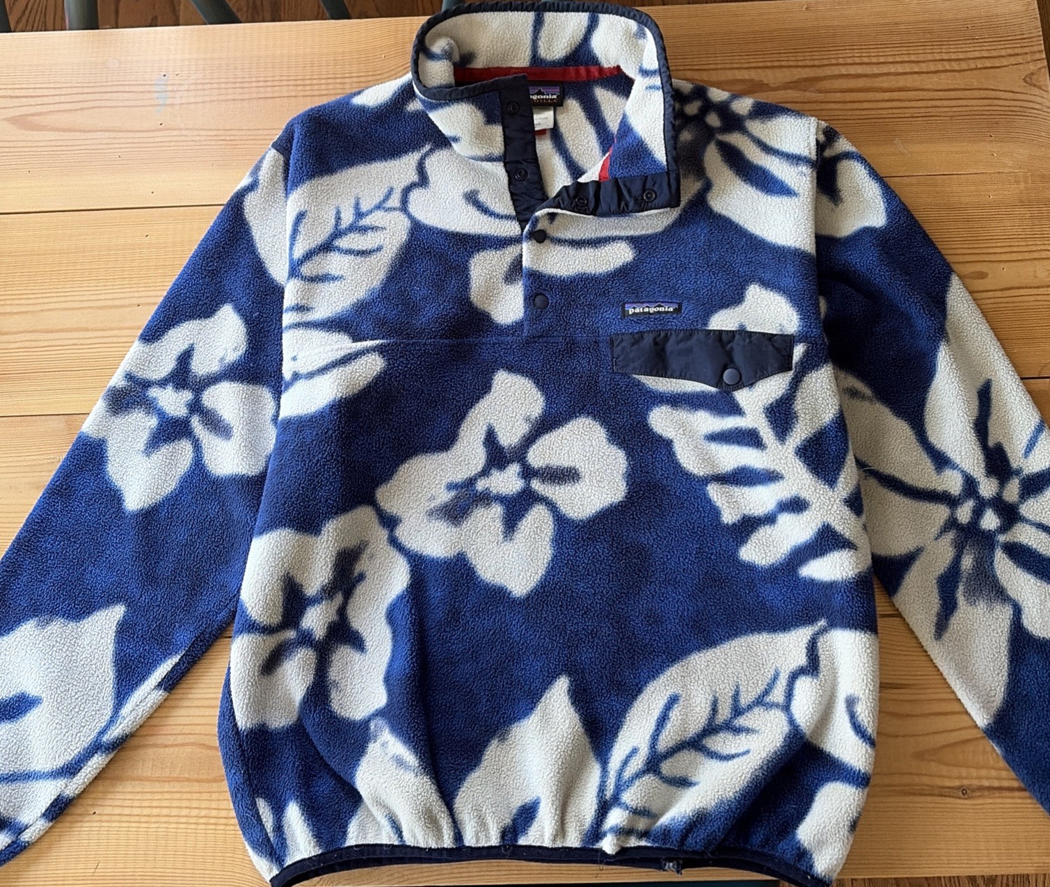 Vintage Patagonia Synchilla Mens M Floral Print Rare Vintage Patagonia Synchilla Mens M Floral Print Rare