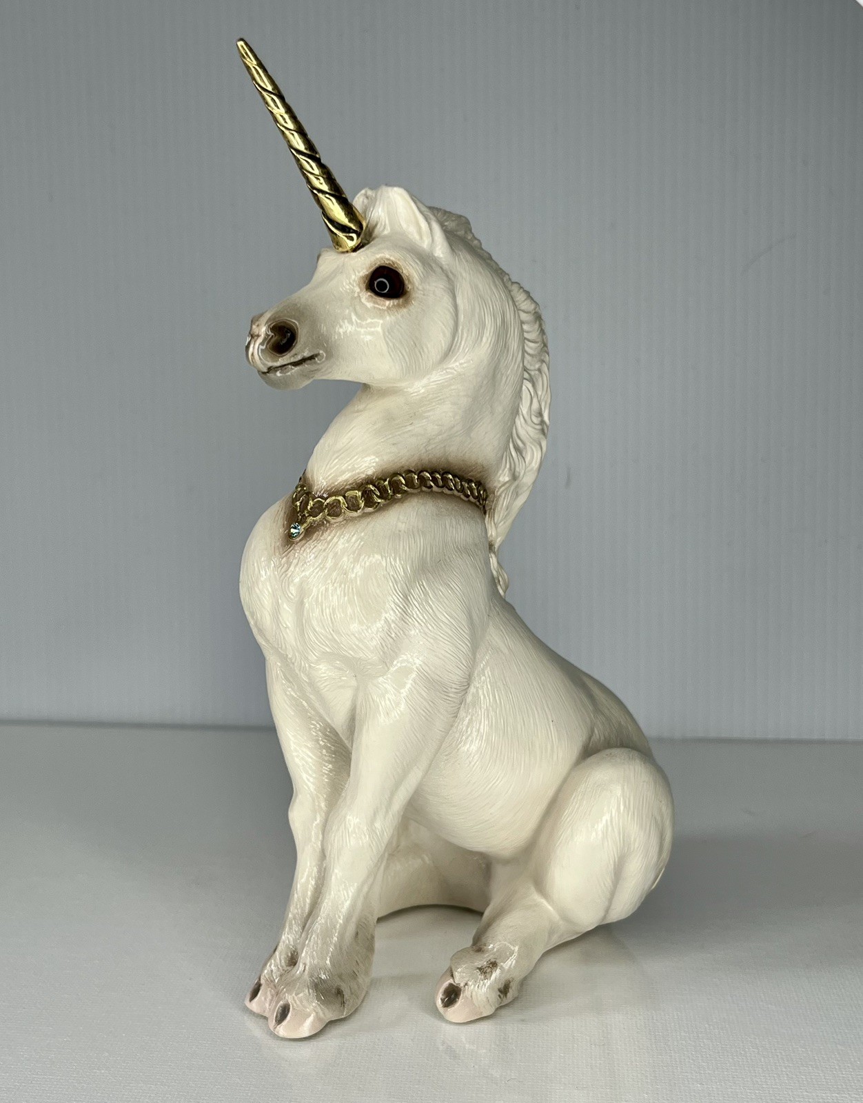Vintage Windstone Editions White Mother Unicorn Melody Peña Figurine Vintage Windstone Editions White Mother Unicorn Melody Peña Figurine