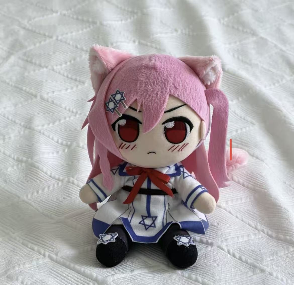 Girls\' Frontline Negev Fumo 20cm Anime Plush Doll Sitting Posture Toy gift