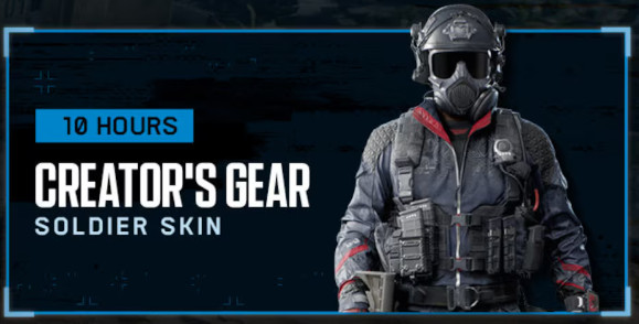 Battlefield 6 - Creator\'s Gear Soldier Skin Code Xbox/PS5/PC ALL PLATFORMS