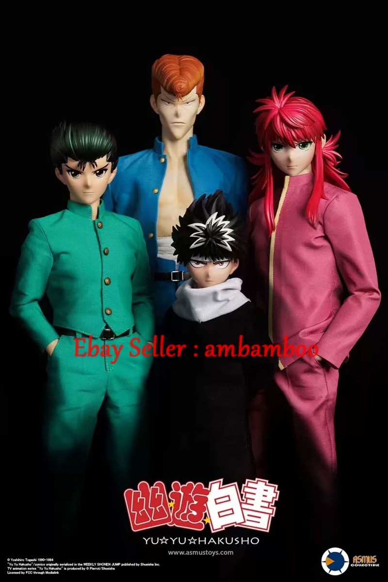 4pcs Asmus Toys 1/6 Yu Yu Hakusho（Luxury Ver. Set） Action Figures Model Collect