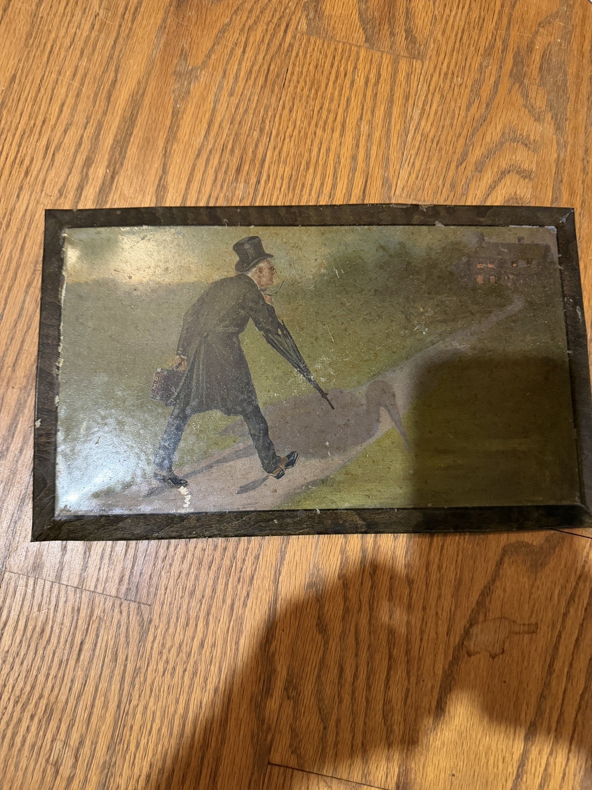 1915 Anheuser-Busch Malt-Nutrine Drink Dr. Stork Advertising Antique Tin Sign