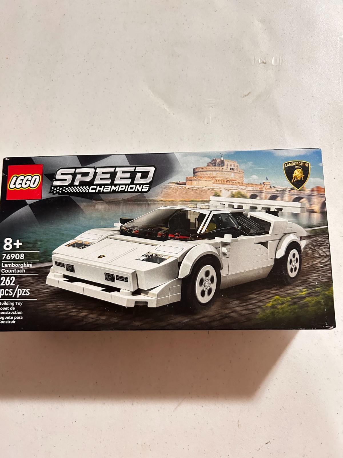 LEGO Speed Champions 76908 Lamborghini Countach NEW Retired 262 Pieces LEGO Speed Champions 76908 Lamborghini Countach NEW Retired 262 Pieces
